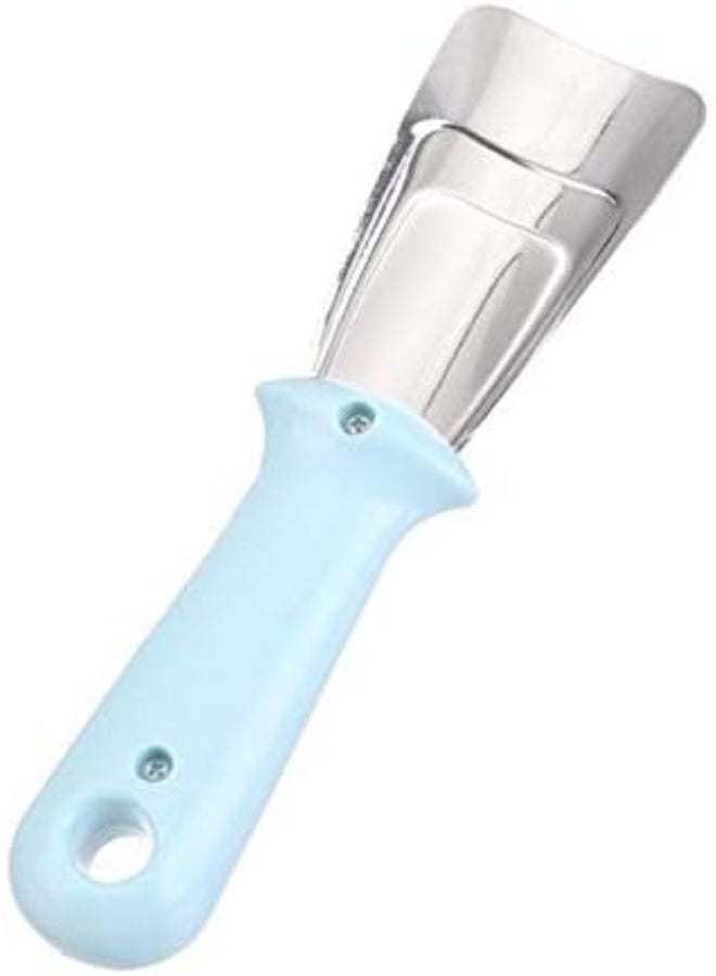 Rubik Kitchen Shovel Scrapper Stainless Steel Round Edges, De-Icer Defrosting Shovel For Refrigerator, Vegetable Scrapper, Multipurpose Tool  - Image 1