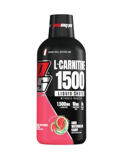ProSupps Prosupps L-Carnitine 1500 Liquid Shots Sour Watermelon Candy 473ml  - Image 1