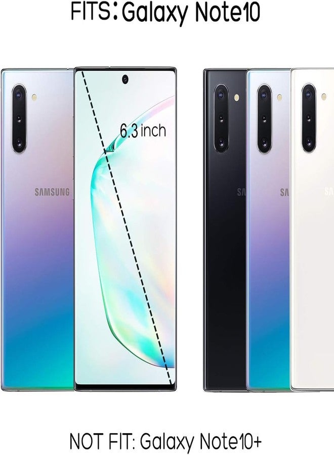 ULAK Galaxy Note 10 Case, Heavy Duty Shockproof Rugged Protection Case Transparent Soft TPU Protective Cover for Samsung Galaxy Note 10 6.3 inch (2019) Without Screen Protector, Crystal Clear - Image 2