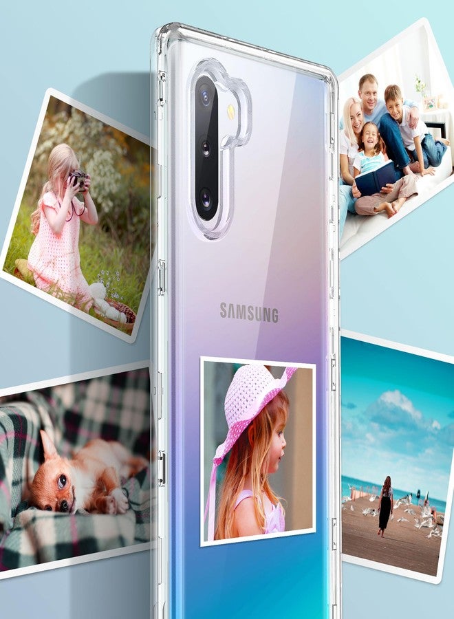 ULAK Galaxy Note 10 Case, Heavy Duty Shockproof Rugged Protection Case Transparent Soft TPU Protective Cover for Samsung Galaxy Note 10 6.3 inch (2019) Without Screen Protector, Crystal Clear - Image 5