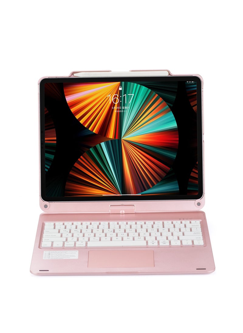 GULFLINK لوحة مفاتيح GULFLINK اللاسلكية مع لوحة اللمس لجهاز iPad pro مقاس 12.9 بوصة  - Image 2