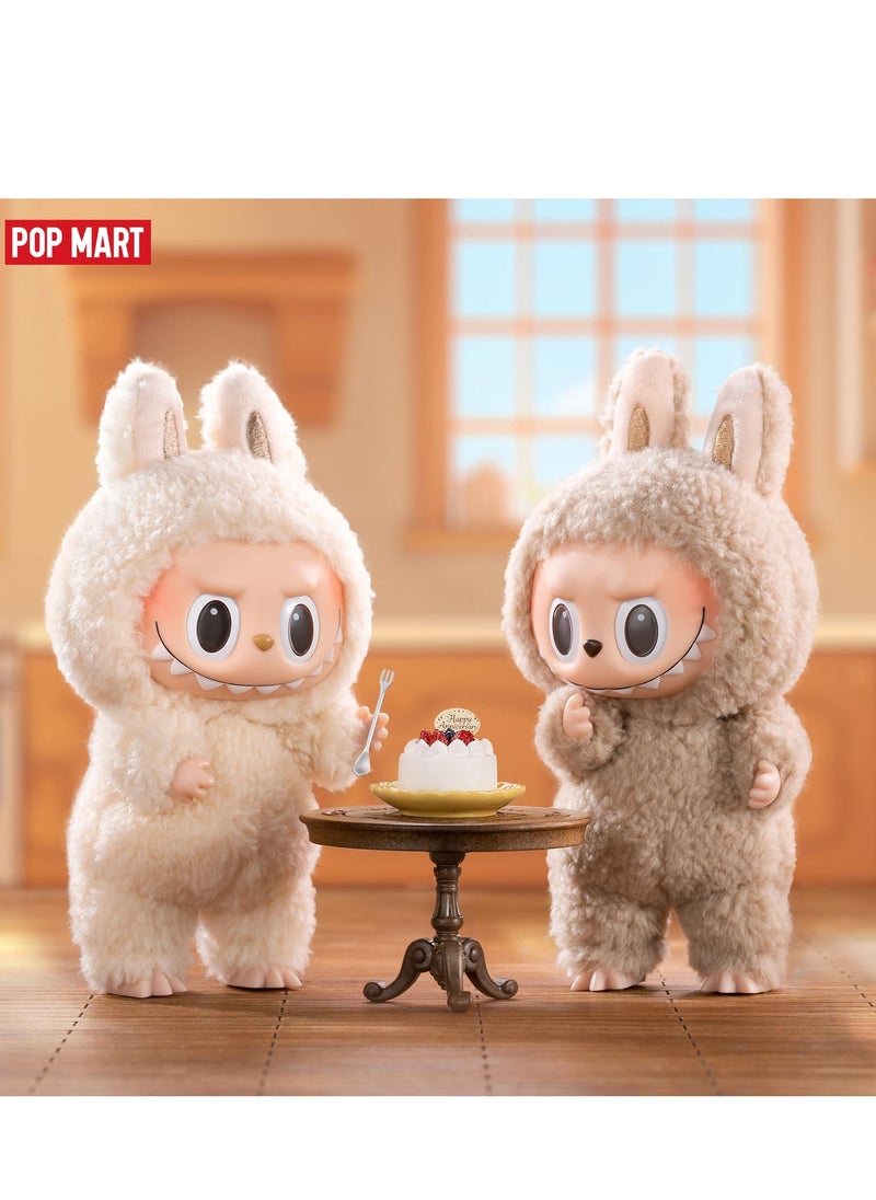 Pop Mart Labubu Generation I Heart Macaron Vinyl Face Blind Box Plush Doll Toy