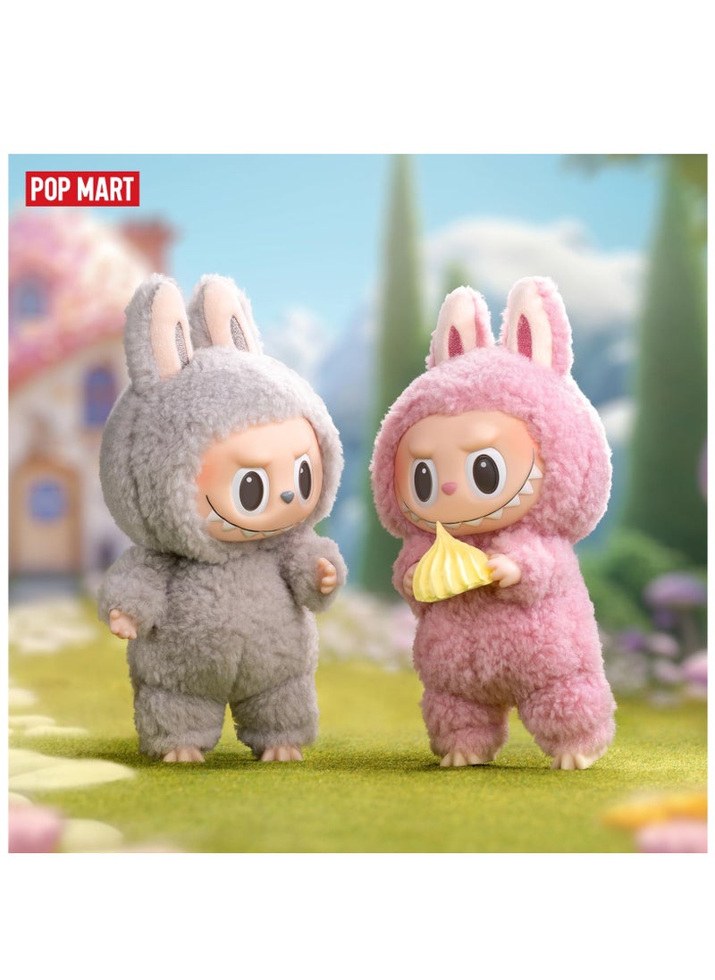 Pop Mart Labubu Generation I Heart Macaron Vinyl Face Blind Box Plush Doll Toy