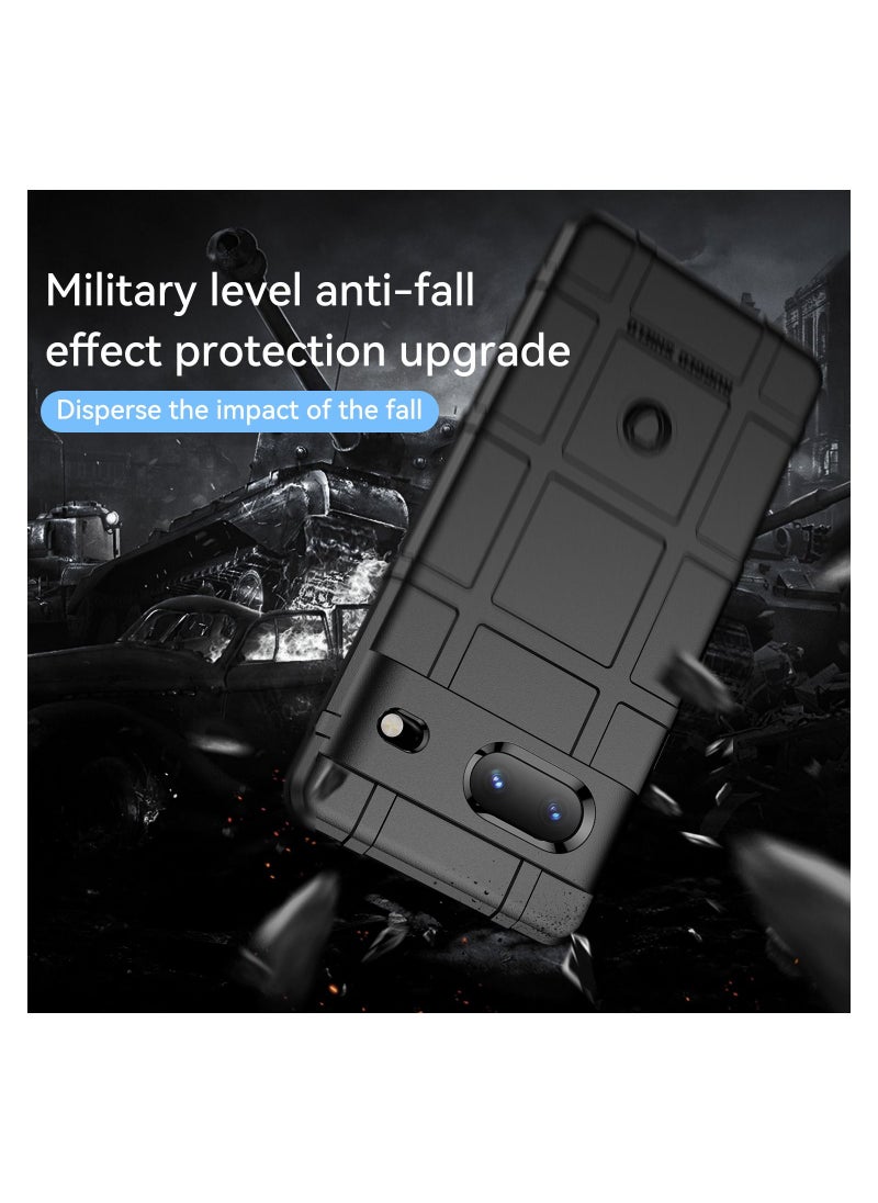 URBBKING - Shockproof Protection Phone Case for Google Pixel 7 Black - Image 1