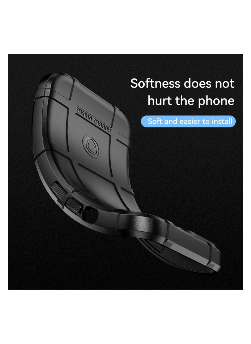 URBBKING - Shockproof Protection Phone Case for Google Pixel 7 Black - Image 1
