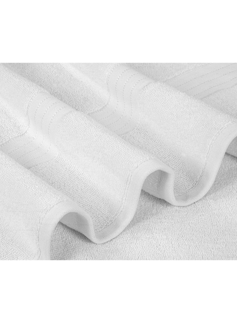 Bliss Casa Bliss Casa Luxurious Jumbo Bath Sheet 35 x 70 Inch (2 Pack) - 550 GSM 100% Cotton 20/D Highly Absorbent and Quick Dry Hotel Bath Sheet Set  - Image 4
