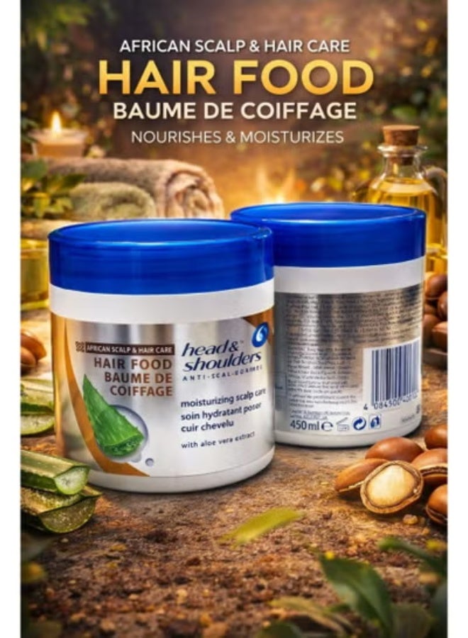 African Scalp And Care Hair Food Baume De Coiffage 450 ML