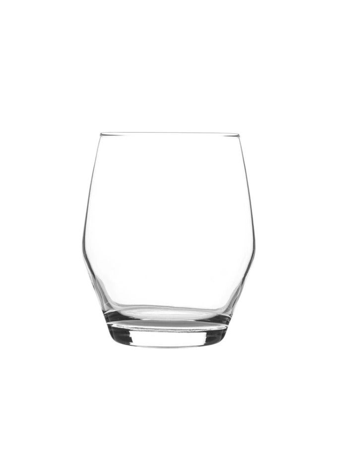 LAV 3 Pieces Ella Soft Drink Tumbler Set 370 Ml - Clear - Image 1