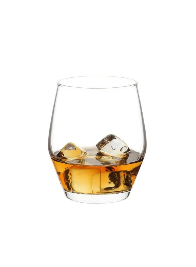 LAV 3 Pieces Ella Soft Drink Tumbler Set 370 Ml - Clear - Image 3