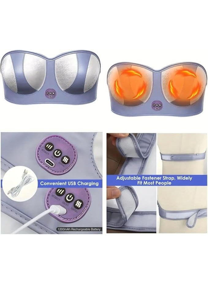 Wireless Thermal Bra with Built-in Heating Pads, Warm and Comfortable with Soft and Supportive Design, Suitable for Daily Use and Cold Weather Lounging. - Image 5