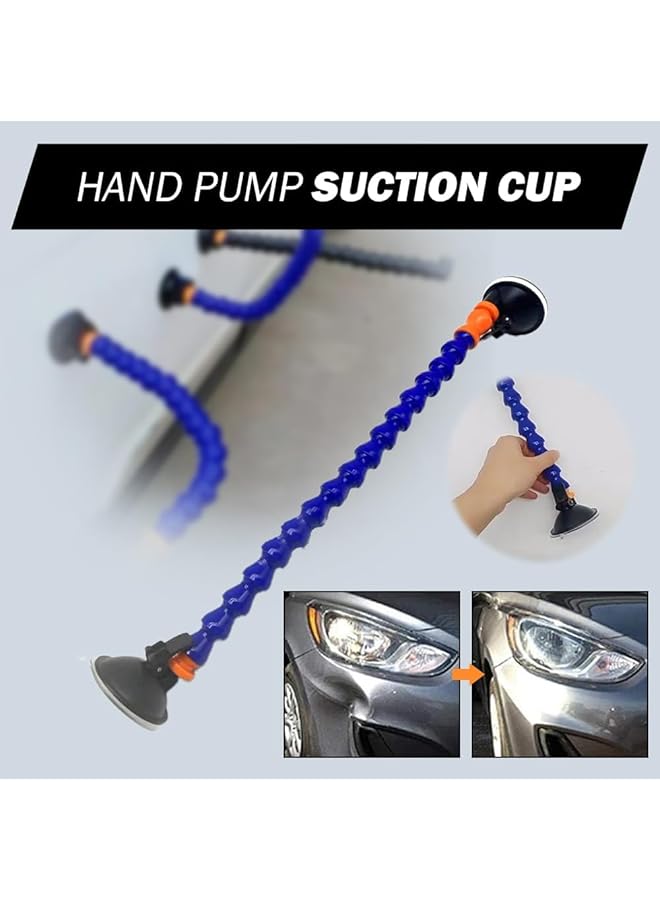 إكسفور أداة إصلاح خدوش السيارة، أداة سحب خدوش السيارة الجديدة المطورة لعام 2024، أدوات إزالة خدوش إصلاح هيكل السيارة، رافعة مقبض شفط قوية مزدوجة الرأس، مجموعة أدوات إصلاح إزالة الخدوش بنفسك، قطعة واحدة - Image 3