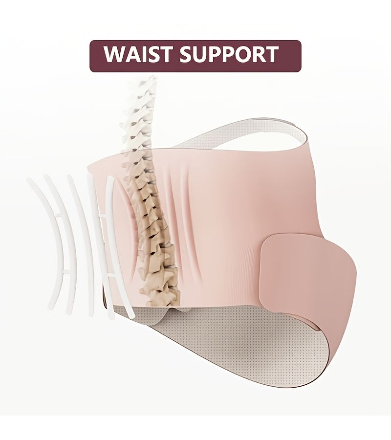 Apricot Maternity Belly Band Invisible Pregnancy And Postpartum Waist Support Belt Size L - Image 3