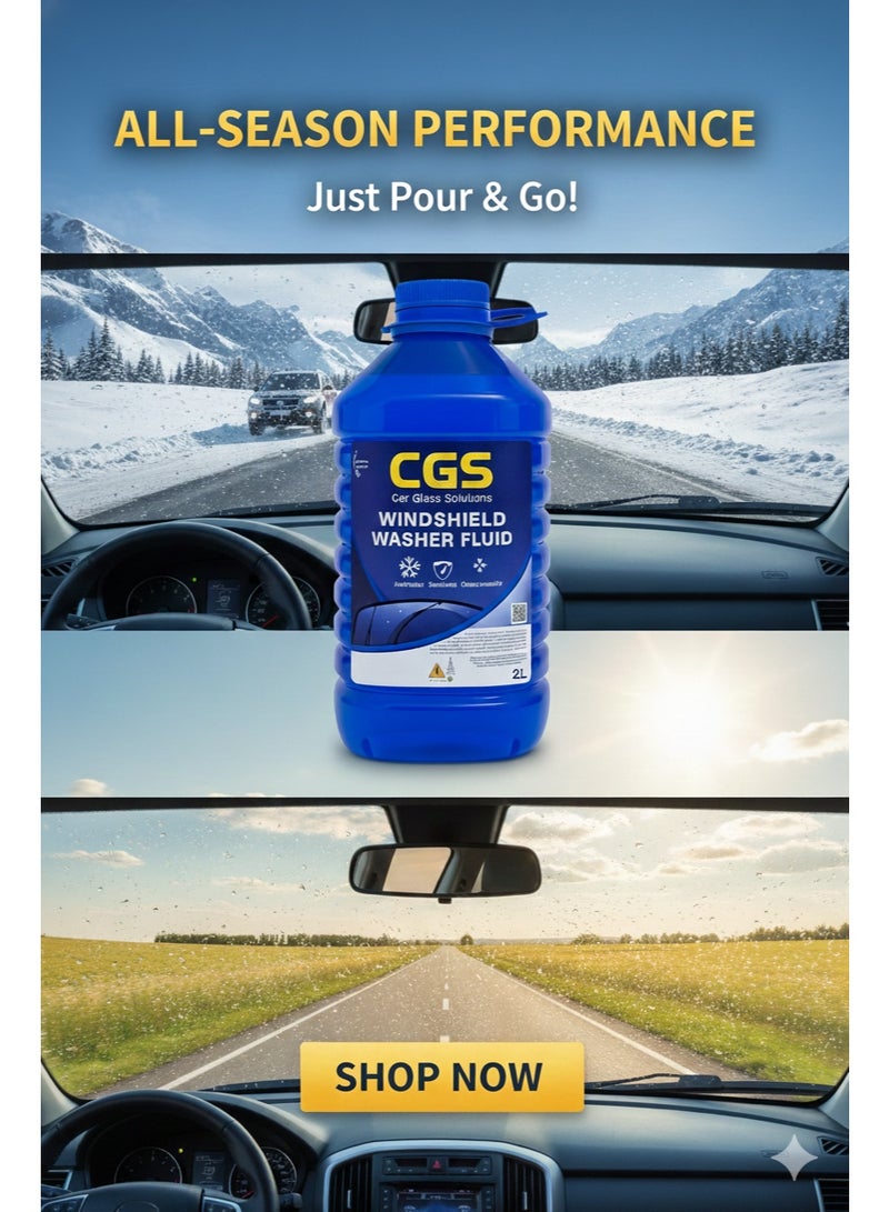 CGS High-Performance Windshield Washer Fluid 2L - Image 4