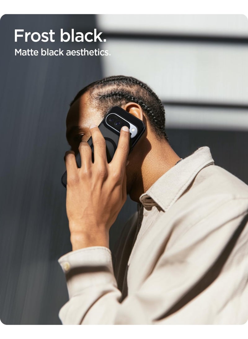 Spigen Ultra Hybrid MagFit for Google Pixel 10 Pro XL Case Cover [Pixelsnap and MagSafe compatible] - Frost Black - Image 5