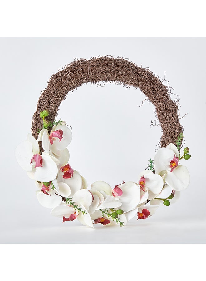 Home Box Fleur Orchid Wreath 30 x 5 x 30 cm  - Image 5