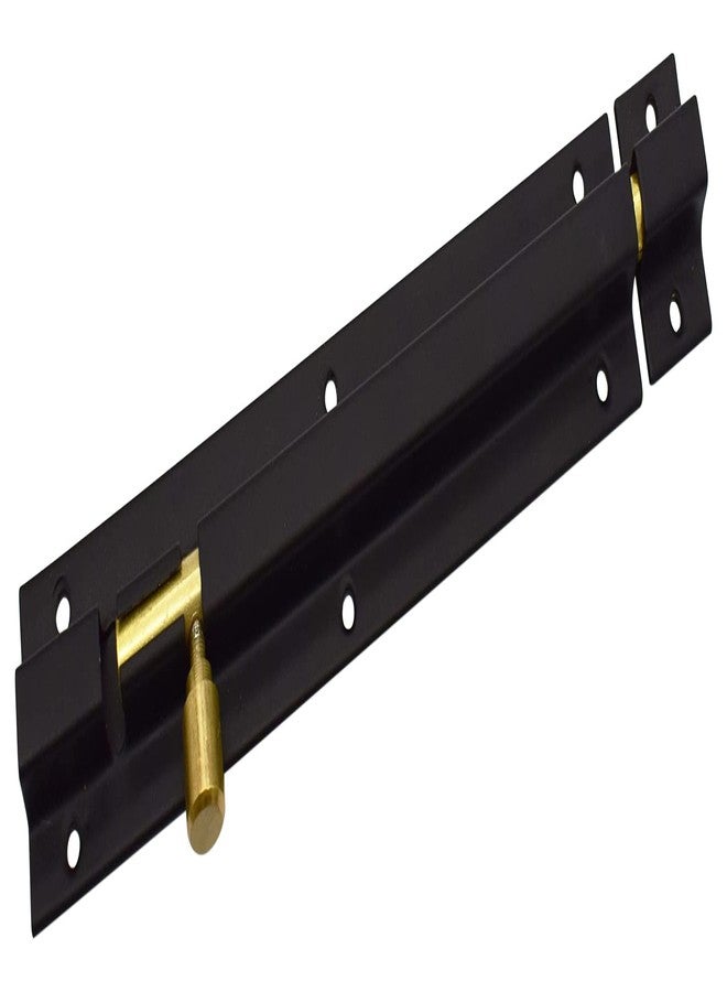 RAB Tower Bolt Stainless Steel with Antique Rod, for Main Door, Windows Pack of 2 (Code:- AB, Black Antique Brass, 8") - Image 2