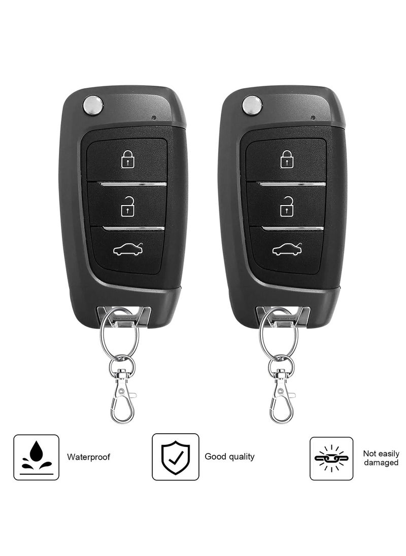 3XR 3XR Universal Remote Keyless Entry System - M1230 with Central Door Locking, Trunk Release, and Car Locator  - Image 2