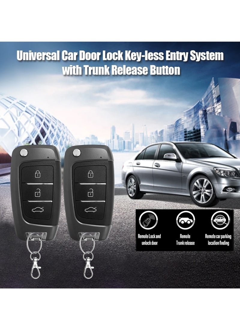 3XR Universal Remote Keyless Entry System - M1230 with Central Door Locking, Trunk Release, and Car Locator