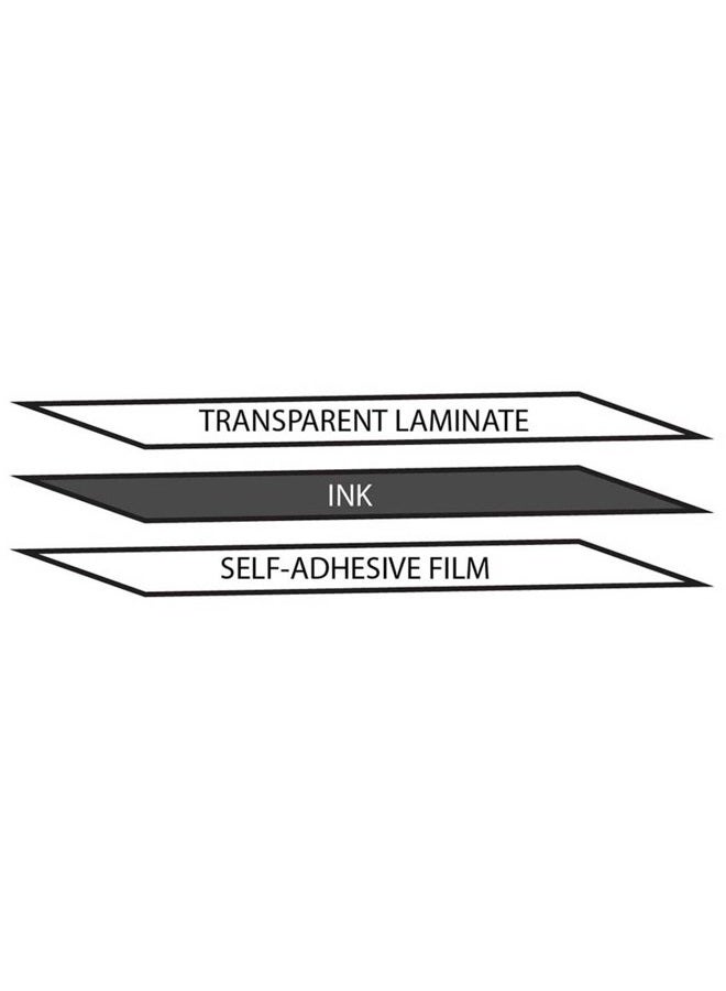4Keyboard ENGLISH US NON-TRANSPARENT STICKER ON BLACK BACKGROUND - Image 5