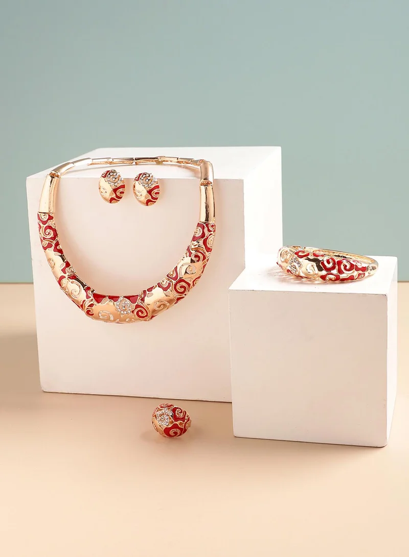 SOHI Party Artificial Jewellery Set