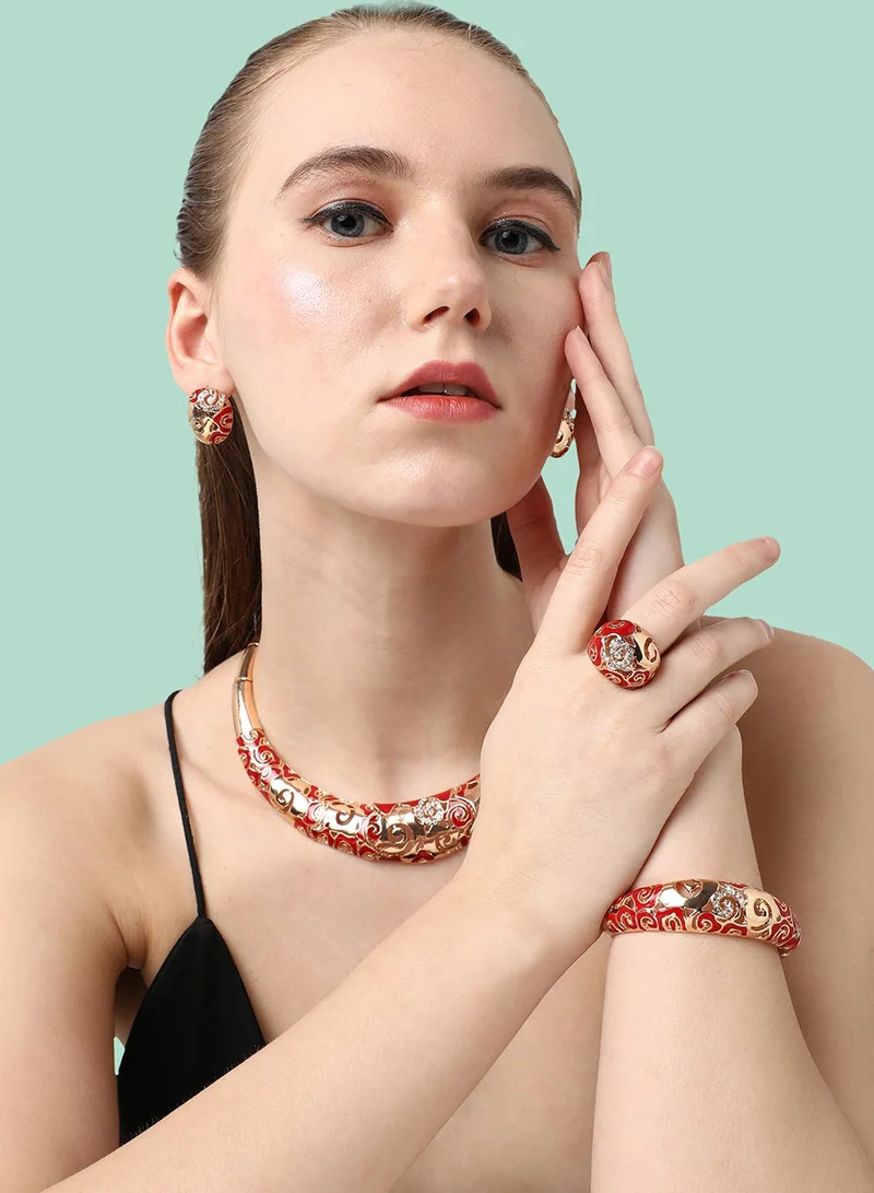 SOHI Party Artificial Jewellery Set