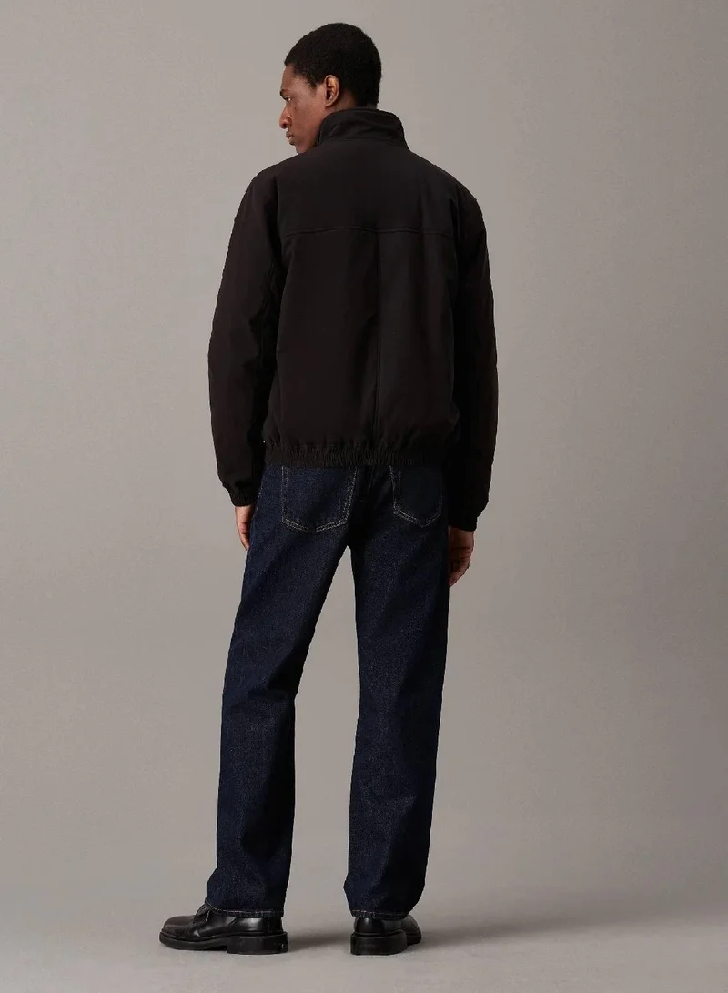 Calvin Klein Jeans Cotton Canvas Zip Up Jacket