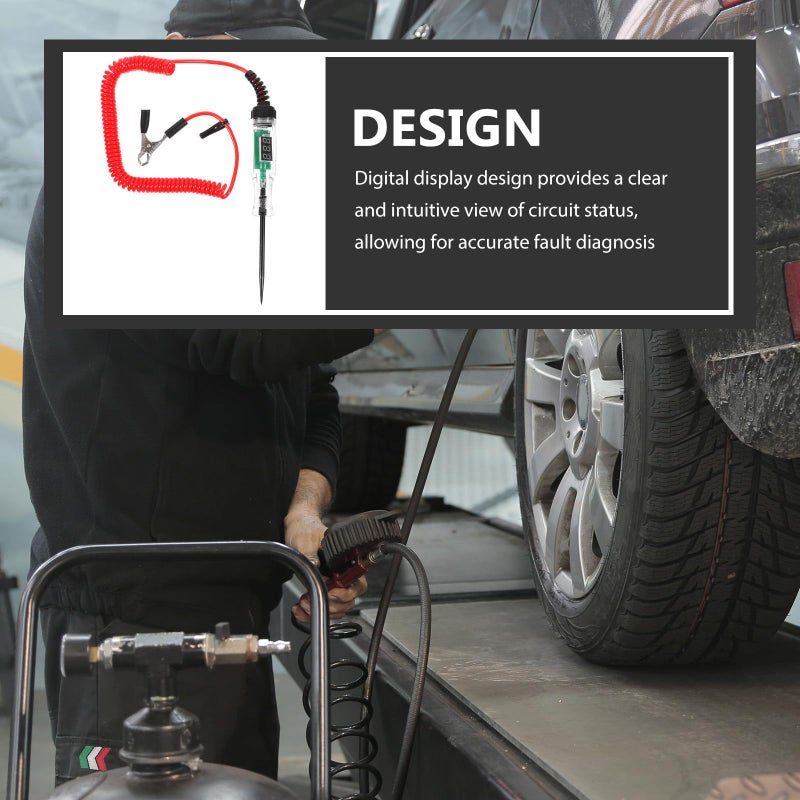 Active Wire Tester Pen Spring Wire 5 90V Automotive Circuit Test Light for Car Electrical Diagnostics - Image 4