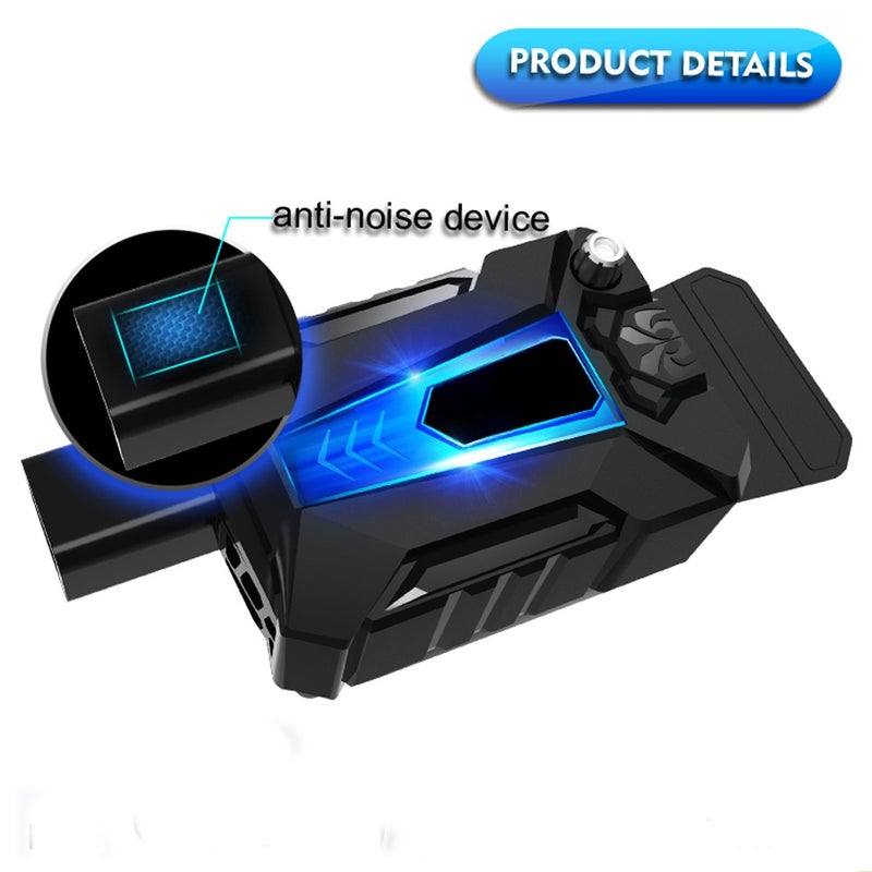مبرد محلب محمف منخضِض الضوضاء صاطي USB لحواب الحسوب المحمف ومحمم الحسوب مع ممف فرومي وأربع أأية للاستية العيالية والاستية اليومية - Image 4