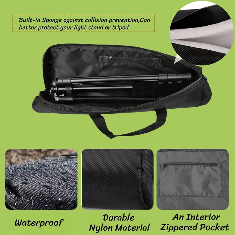 BLIRITEL 31.5 inch Tripod Carrying Case, Heavy Duty Padded Tripod Bag with Shoulder Strap for Light Stand,Monopods,Umbrellas,Softbox,Boom Stands and Tripod Photography Accessories (31.5 x 5.12 Inch) - Image 5