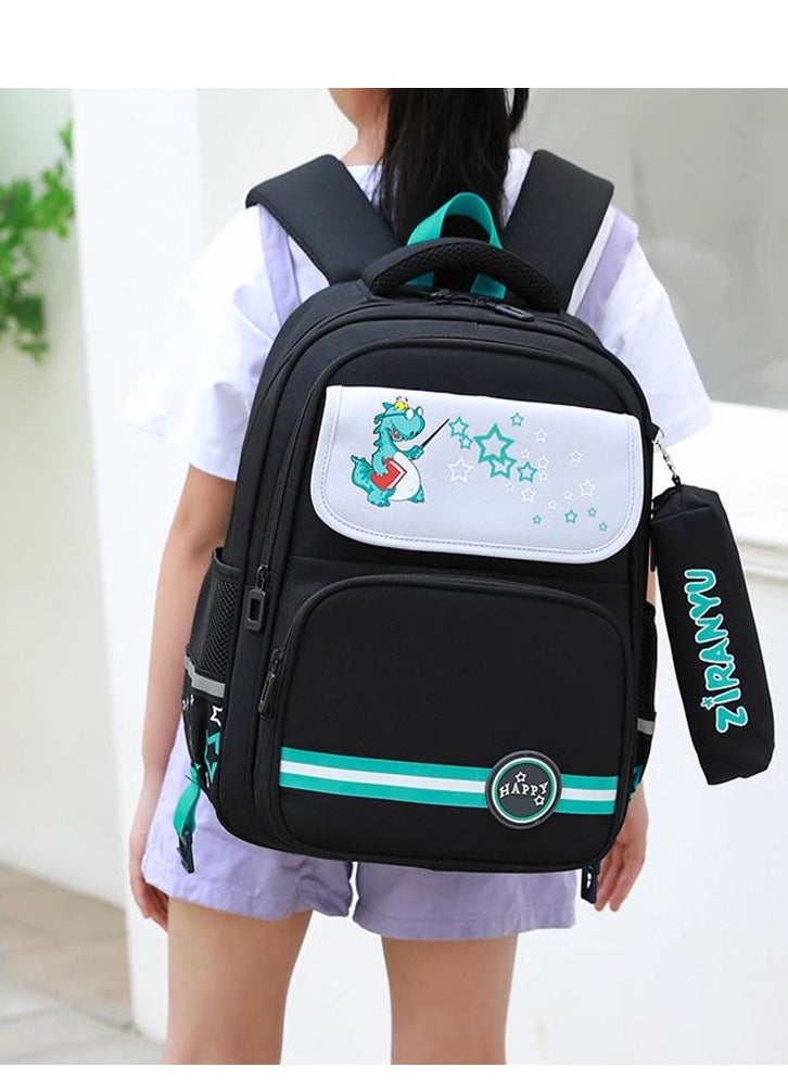 Golden Rolling Backpack Travel Trolly BookBag School Wheeled Backpack for Boys Girls Kids Luggage School Bag with Wheels Trolley Backpack  - Image 2