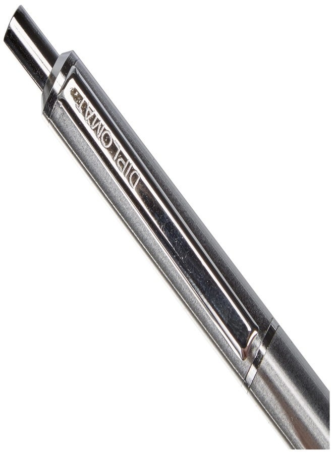 Diplomat D10543213 Magnum Equipment Ballpoint Pen - Stainless Steel - Image 2