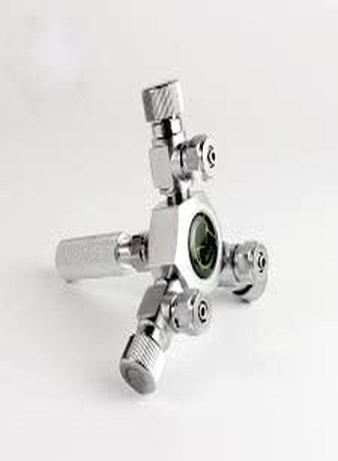 VAYINATO Mufan Stainless Steel Planted Aquarium Regulator Multiway Splitter For Co2 Regulator(3 Way) - Image 2