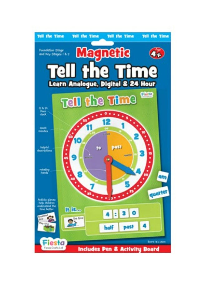 Fiesta Crafts - Magnetic Tell The Time - Image 1