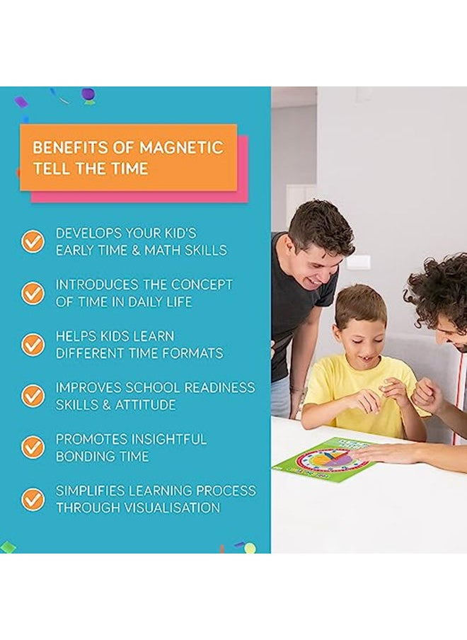 Fiesta Crafts - Magnetic Tell The Time - Image 1