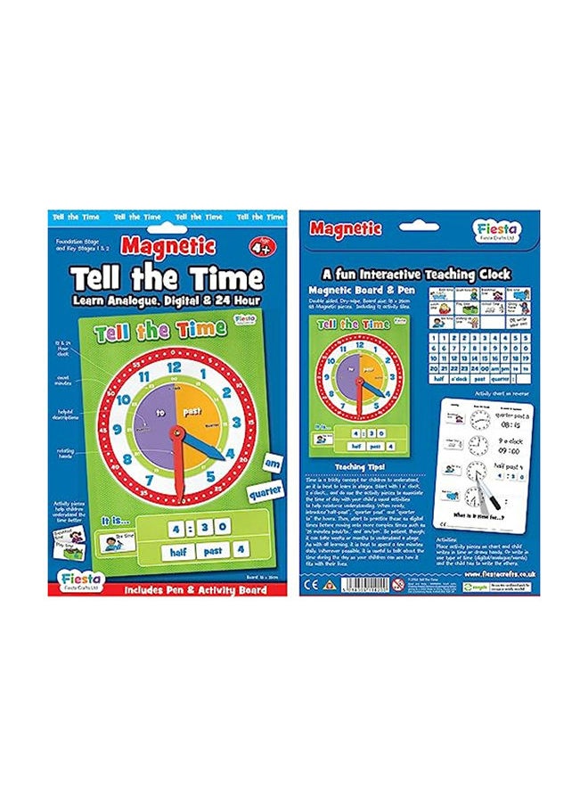 Fiesta Crafts - Magnetic Tell The Time - Image 1