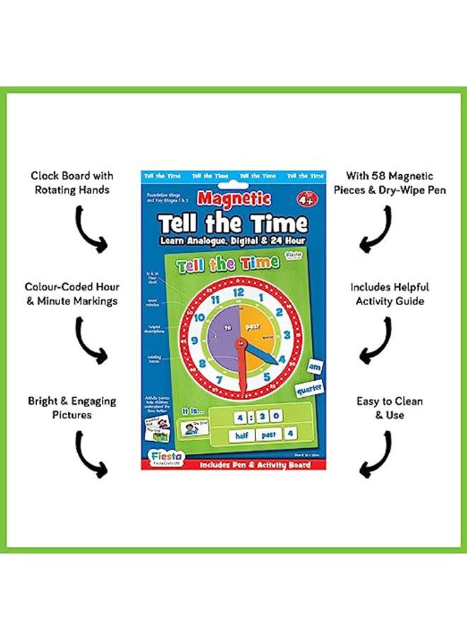 Fiesta Crafts - Magnetic Tell The Time - Image 1