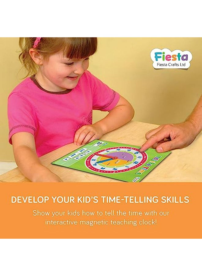 Fiesta Crafts - Magnetic Tell The Time - Image 1