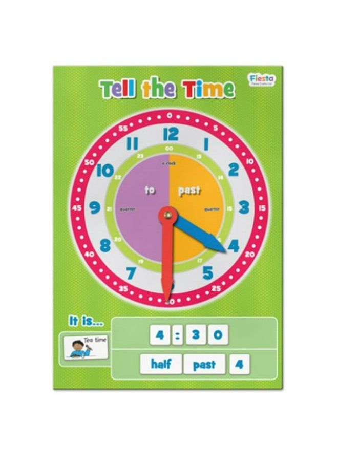 Fiesta Crafts - Magnetic Tell The Time - Image 1