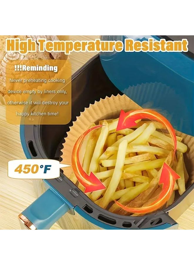 100pcs Disposable Paper Liners for Air Fryers Non Stick Baking Parchment Sheets - Image 5