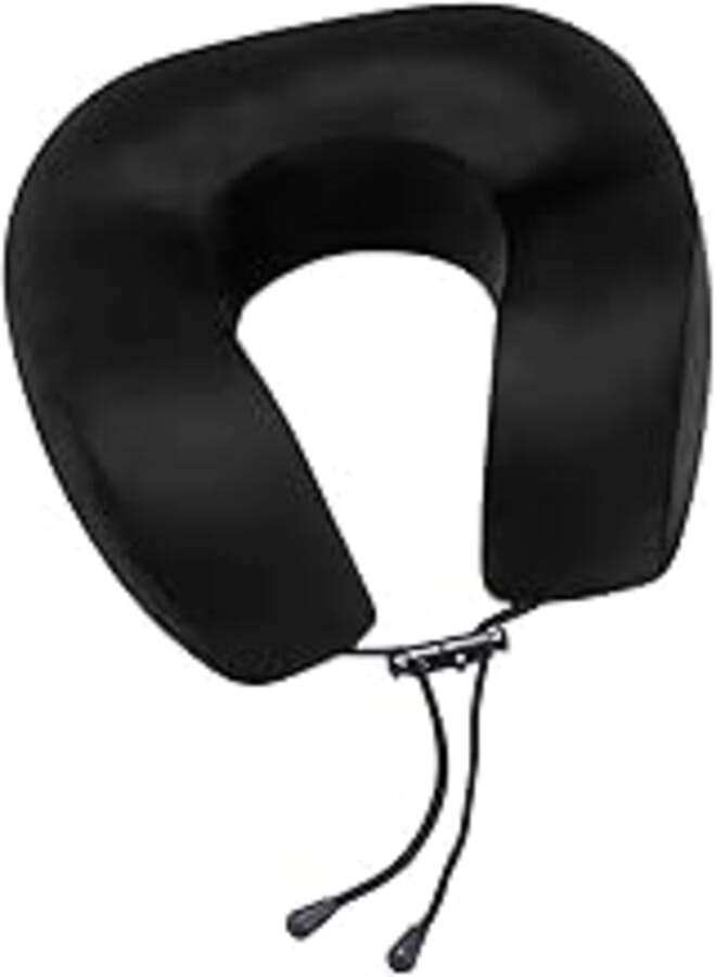Penguin Penguin Memory Foam Neck Pillow Plush - One Size - Black 