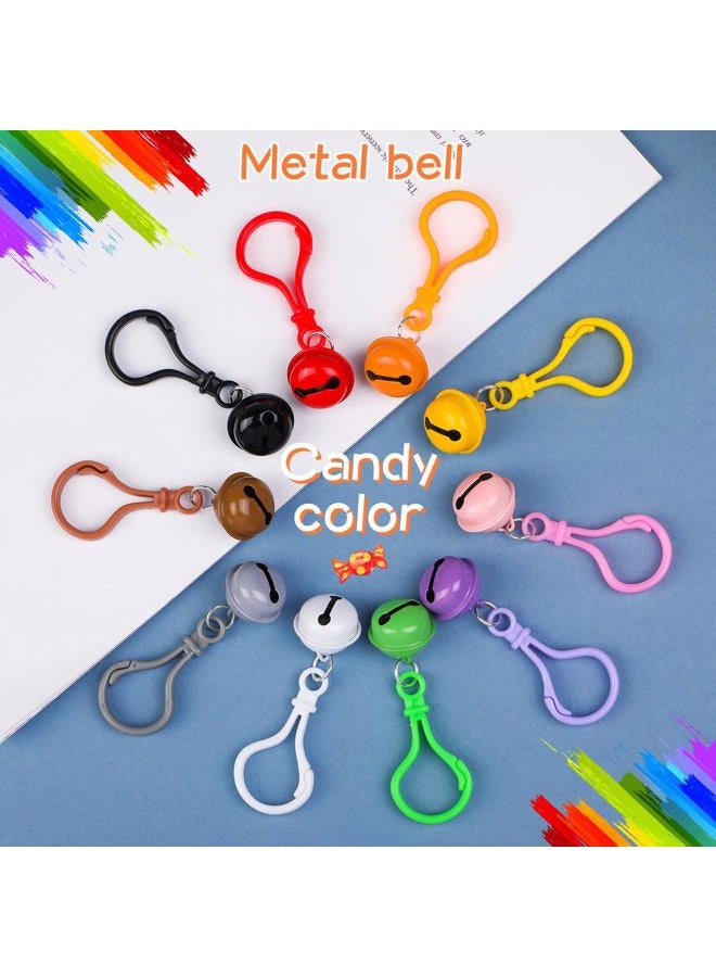 SOCNITC 150 PCS Lanyard Clips and Hooks, Multicolor Lobster Clasp Keychain Plastic Lanyard Clips with Jump Rings, Lanyard Hook for Keychain Clasp, Plastic Keychains Backpack Clips for Crafts DIY Handmade - Image 5