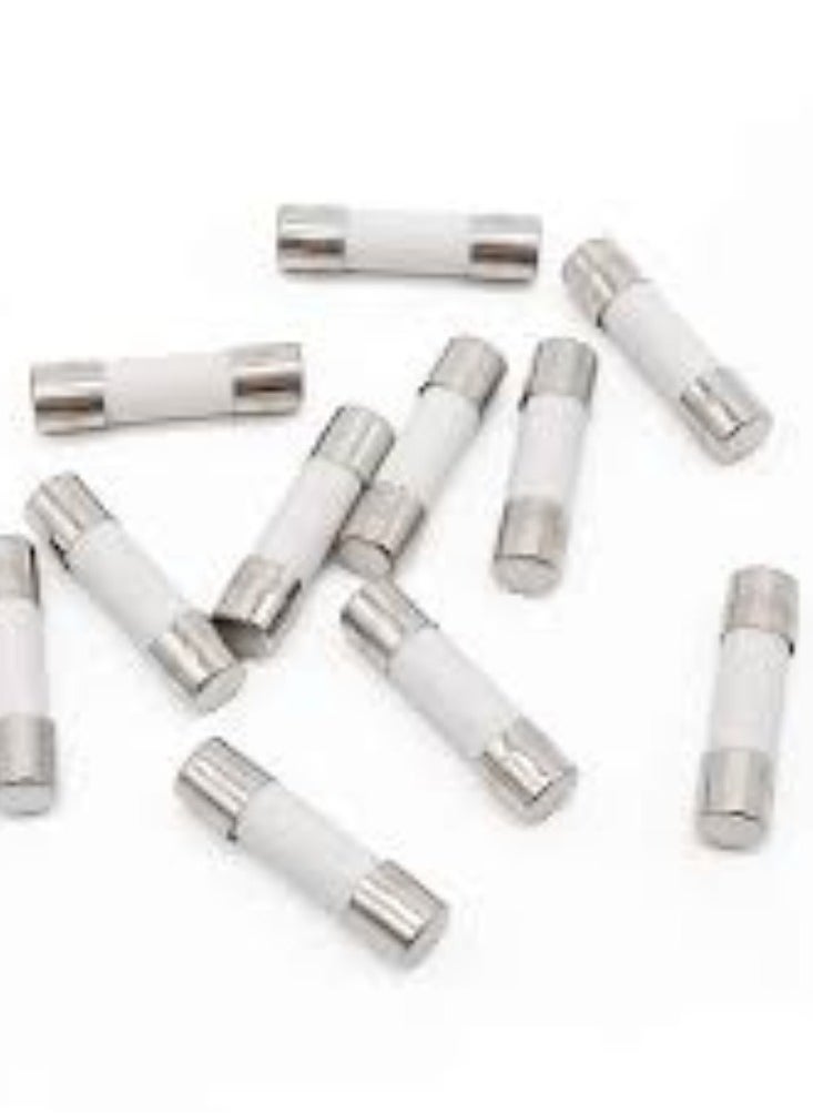 KNP - KNP 20A Electrical Ceramic Tube Fuses (10x38 mm) are essential components in electrical systems, providing overcurrent protection for various electrical devices and circuits. - Image 1