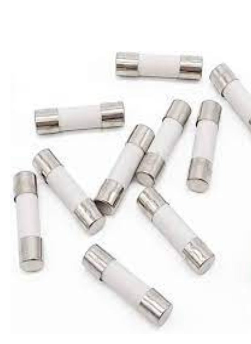 KNP - KNP 20A Electrical Ceramic Tube Fuses (10x38 mm) are essential components in electrical systems, providing overcurrent protection for various electrical devices and circuits. - Image 1
