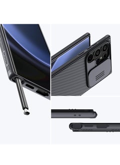 Nillkin For Samsung Galaxy S25 Ultra Case, Camera Lens Protection Slide Cover, TPU+PC Shockproof Bumper Back Cover, Anti-Fingerprint Mobile Phone Case, Slim Fit Protective Casing  - Image 5