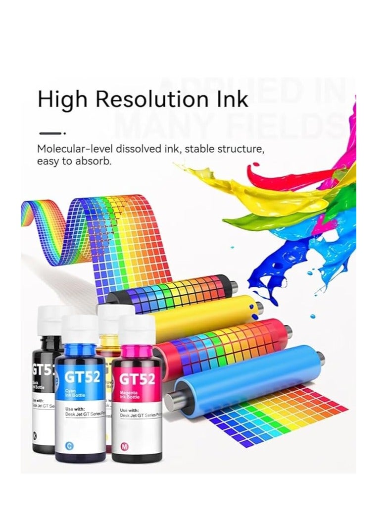 Terabyte GT53XL 135ml GT52 for HP Printer DeskJet Smart GT Tank  - Image 2