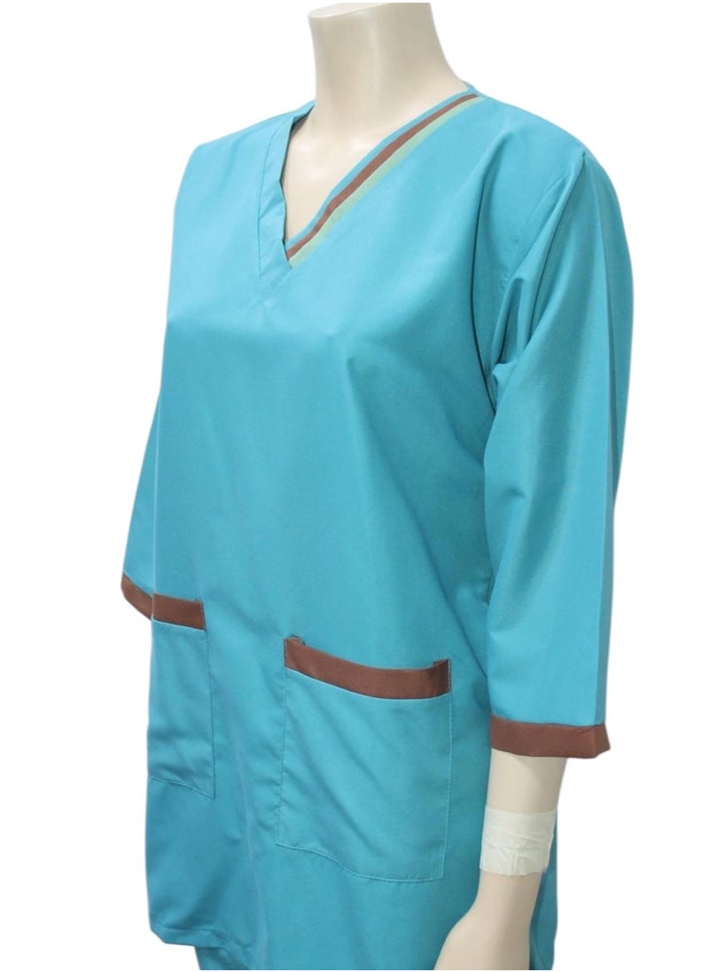 1home - Housemaid Uniform Maid Nanny Scrub Suit - Image 1