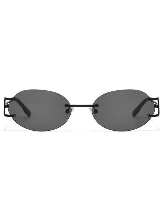 بلاك أوت نظارات شمسية بيضاوية كليو للجنسين - Image 1