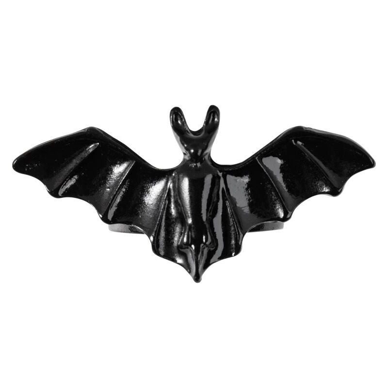 ofeankri European and American Style Gothic Open Bat Ring - Halloween Accessories for Men and Women, In Stock from Manufacturer - Image 5