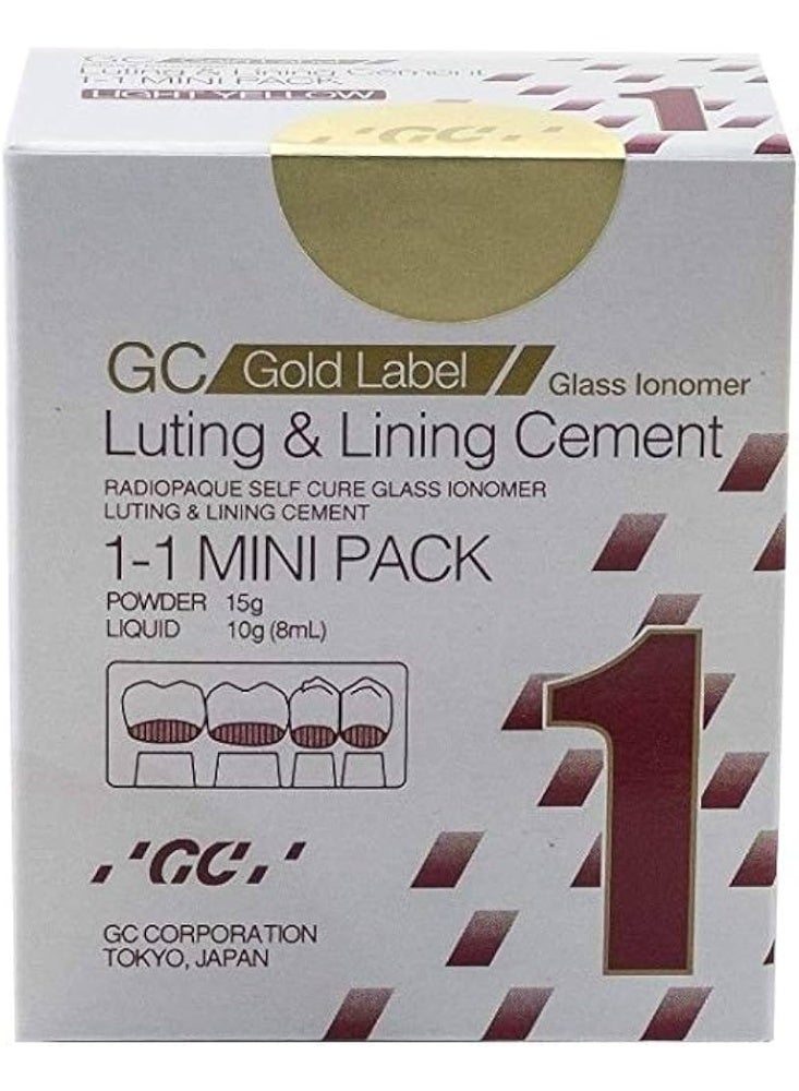 GC Glass Ionomer Luting Cement 35Gm White Dental - Image 3