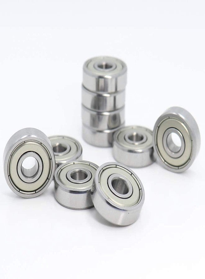 SH Skates Sh 627ZZ Ball Bearing Double Shielded and Lubricated for Fidget Spinner, Skating Wheel Bearings, Skateboard Bearing, Mini Motor, Etc. (7mm X 22mm X 7mm) - Pacl of (16) - Image 5